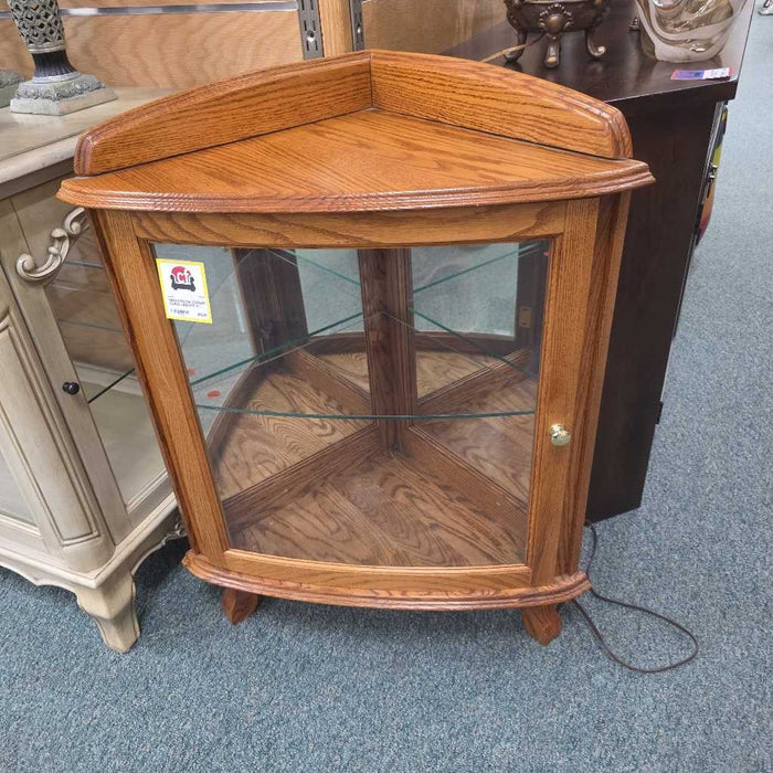 CORNER CURIO CABINET KL
