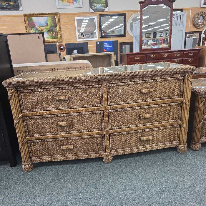 WICKER DRESSER BAH
