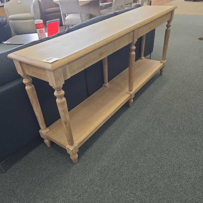 EVERETT LONG WOOD FOYER TABLE BSL