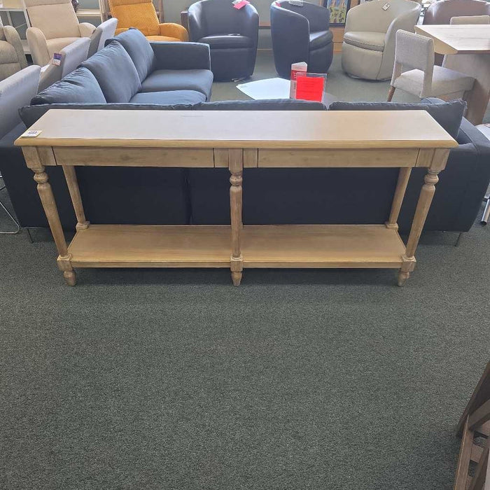 EVERETT LONG WOOD FOYER TABLE BSL