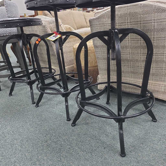 SET OF 3 STOOLS BAS