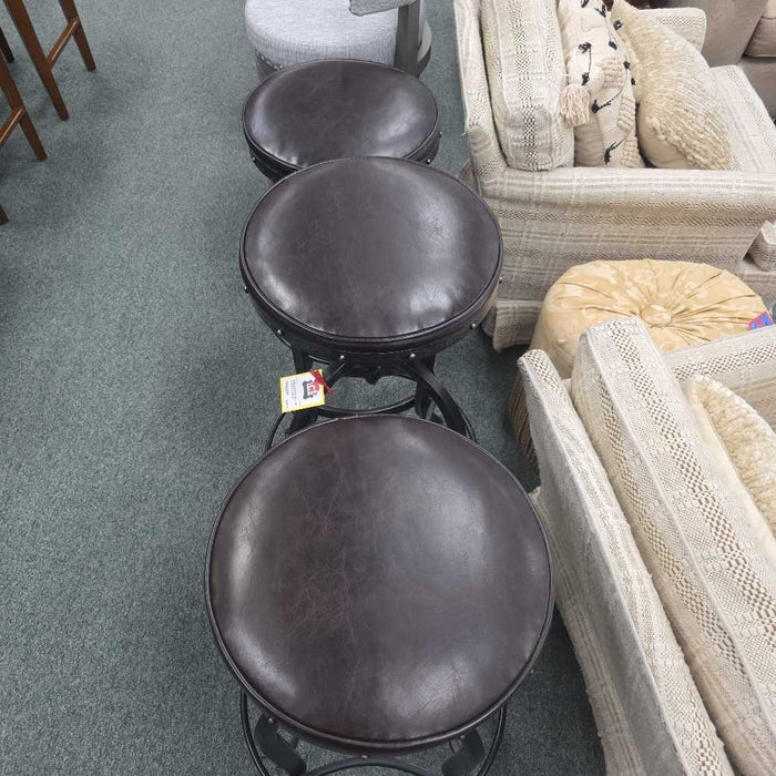 SET OF 3 STOOLS BAS