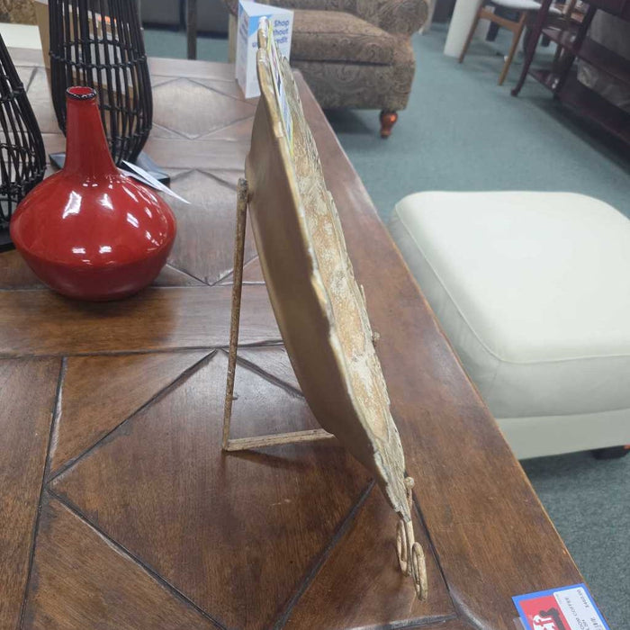 PLATE WITH STAND DECOR BA