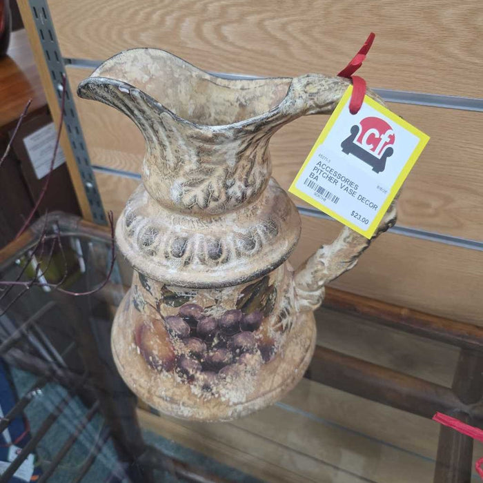 PITCHER VASE DECOR BA