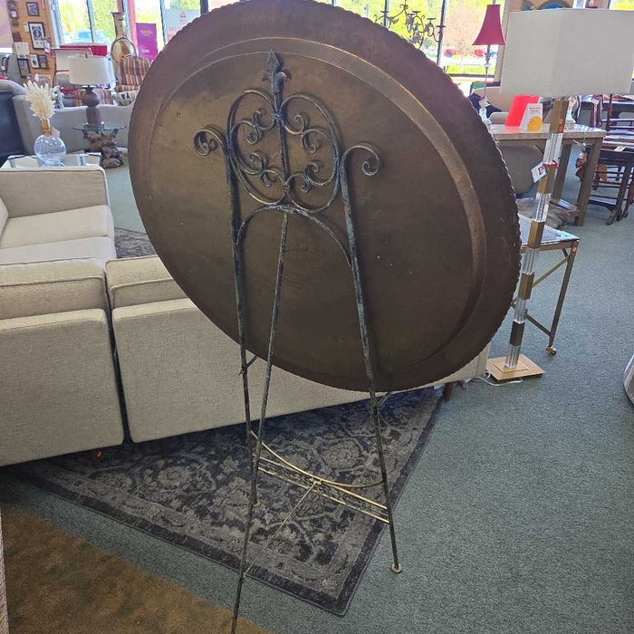 XL BRASS TRAY WITH STAND TB