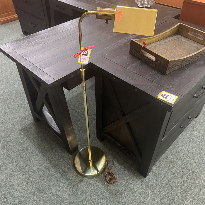 BRASS FLOOR LAMP LS