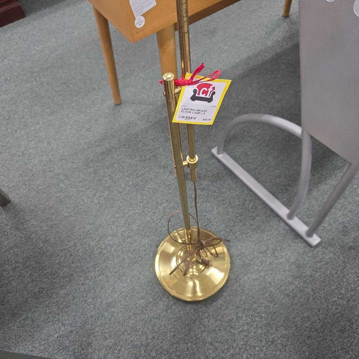 BRASS FLOOR LAMP LS