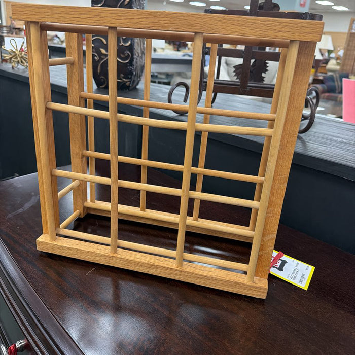 WOOD WINE RACK K