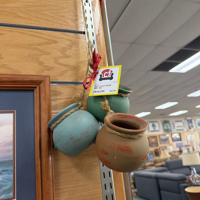 3 POT ROPE ART BA