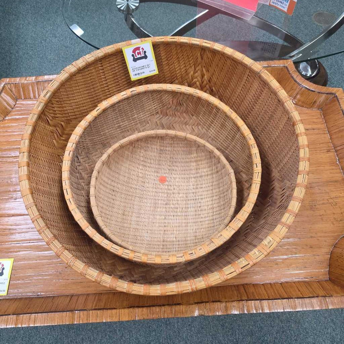SET OF 3 BASKETS BT