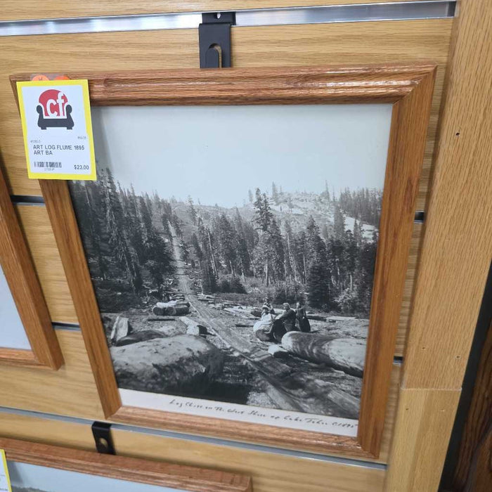 LOG FLUME 1895 ART