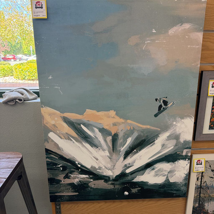 SNOWBOARD ART AT