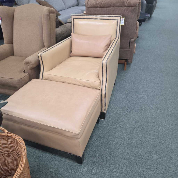 ACCENT CHAIR WITH OTTOMAN BHC