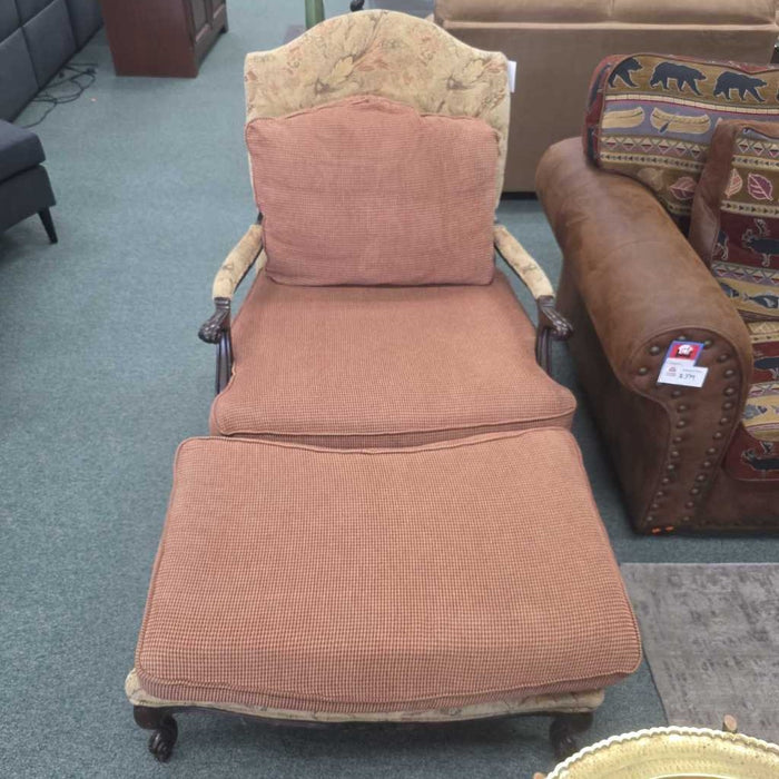 CHAIR WITH OTTOMAN BAH
