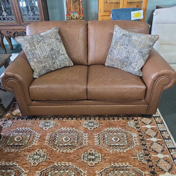 CARIANNA LEATHER LOVESEAT