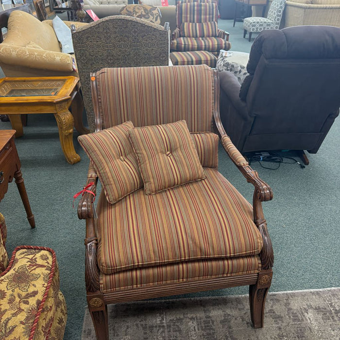 STRIPED ACCENT CHAIR MI