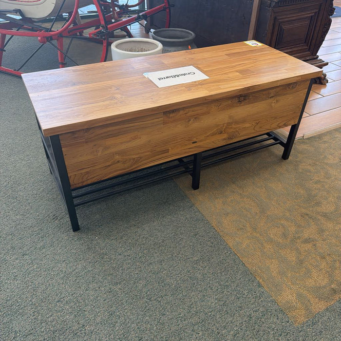 CRATE & BARREL TECA STORAGE BENCH BTK