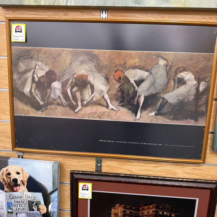 DEGAS FRAMED POSTER