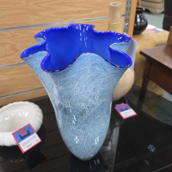 JOZEFINA KROSNO HAND BLOWN VASE MI