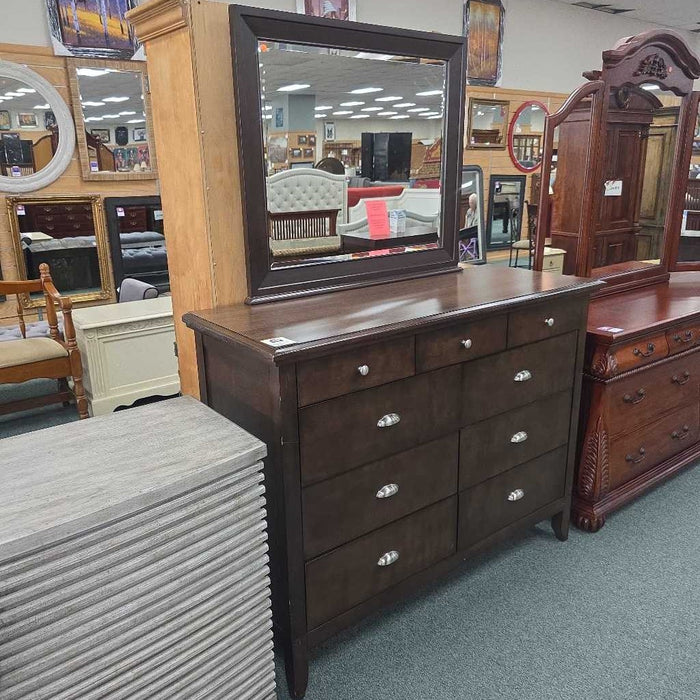 DRESSER WITH MIRROR BAH
