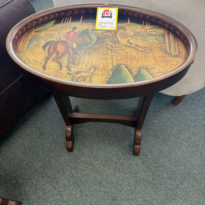 ETHAN ALLEN TRAY TABLE BAH