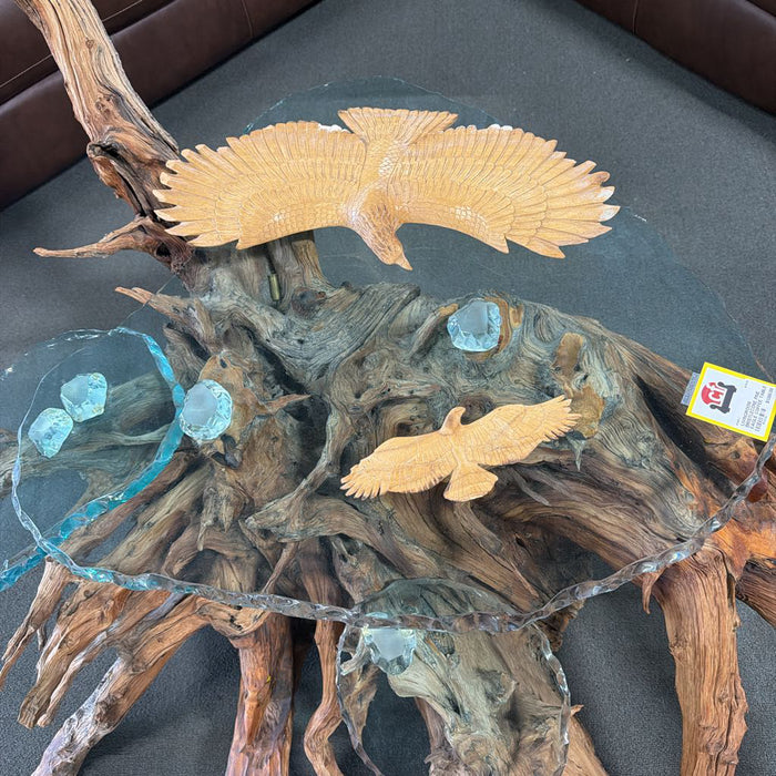 BRISTLECONE PINE EAGLE COFFEE TABLE MIH