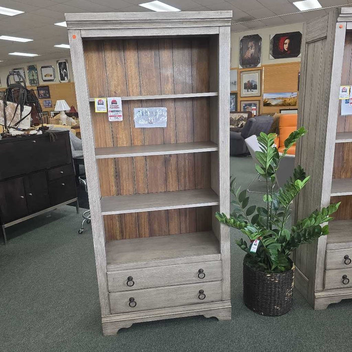 FLEXSTEEL BOOKSHELF WITH FILE ALK