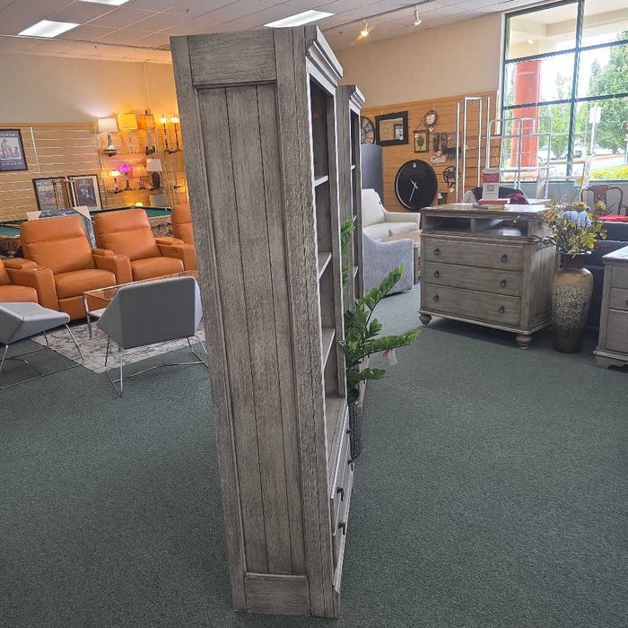 FLEXSTEEL BOOKSHELF WITH FILE ALK