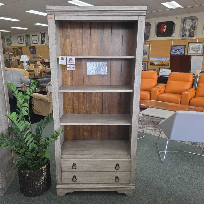 FLEXSTEEL BOOKSHELF WITH FILE ALK
