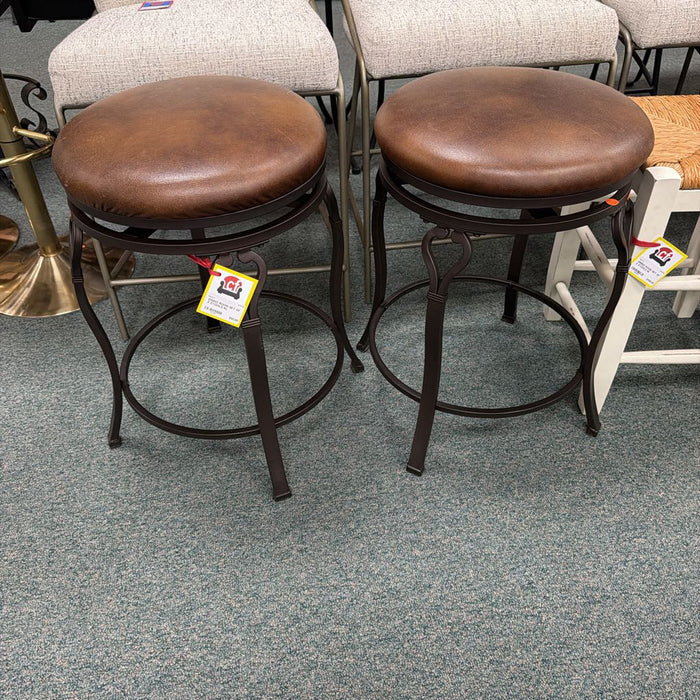 SET OF 2 STOOLS