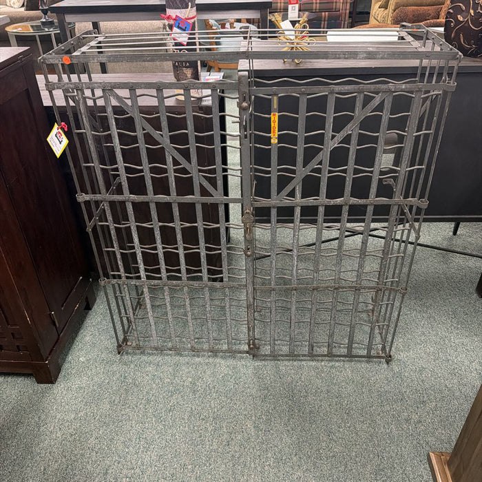 ANTIQUE WINE CAGE BST