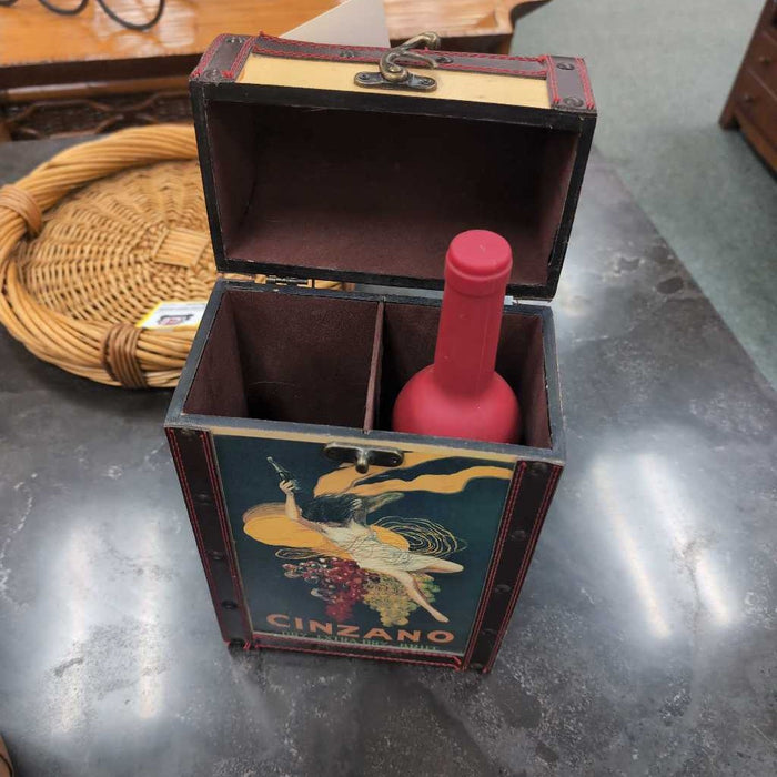 DOUBLE WINE BOX WITH ACCESSORIES