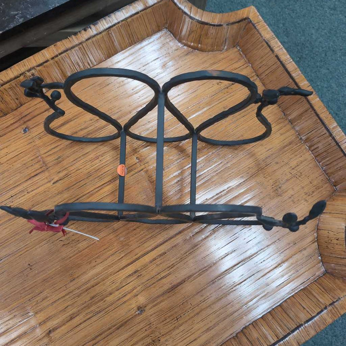 WROUGHT IRON WINE RACK