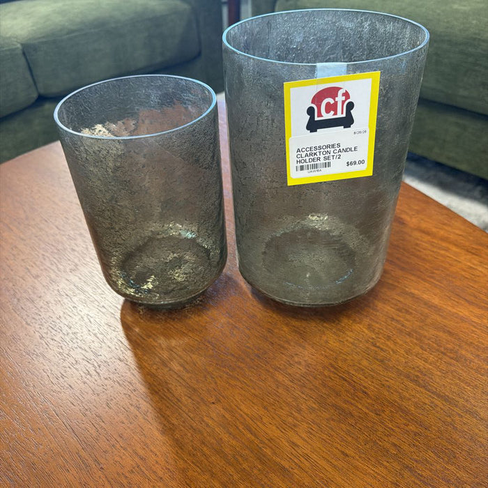 CLARKTON CANDLE HOLDER SET/2