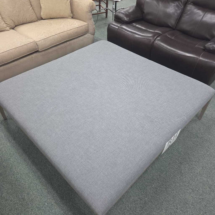 RESTORATION HARDWARE XL OTTOMAN BKS