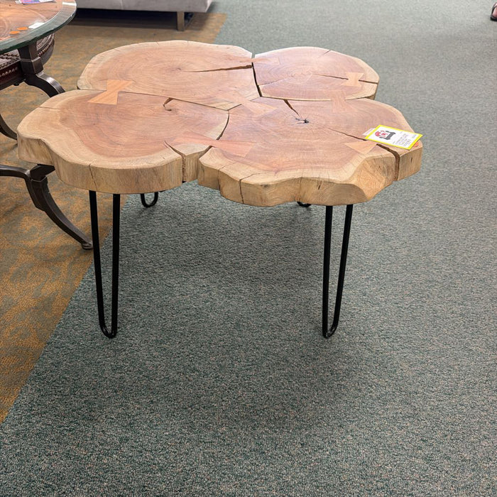 "JOSS" LIVE EDGE COFFEE TABLE BAH