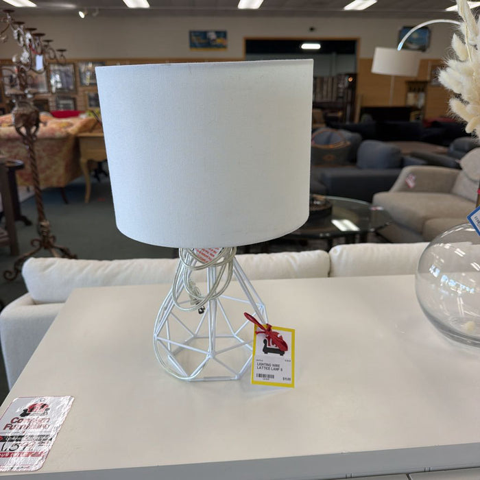 WIRE LATTICE LAMP S