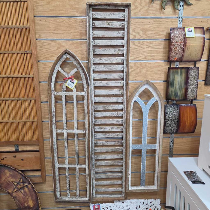 WINDOW PANEL WALL DECOR AT