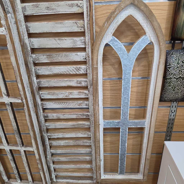 WINDOW PANEL WALL DECOR AT