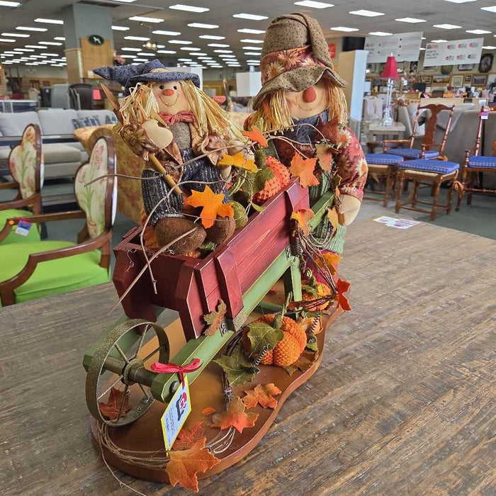 FALL WAGON DECOR LS
