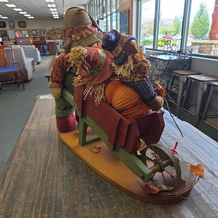 FALL WAGON DECOR LS
