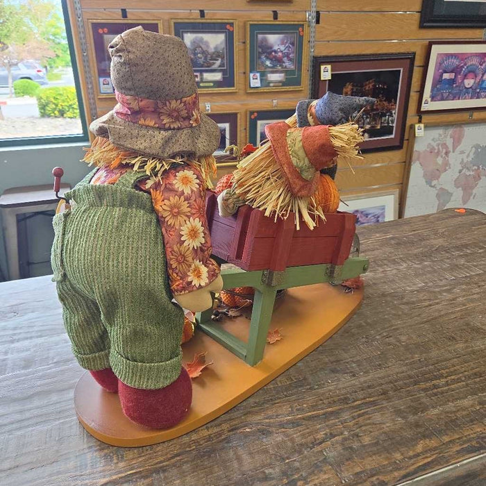 FALL WAGON DECOR LS