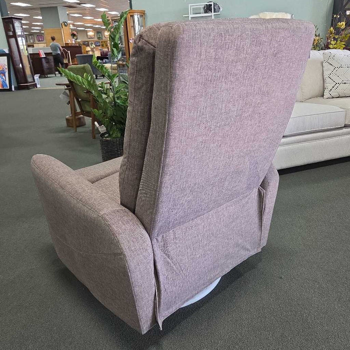 TAKAMI SWIVEL RECLINER CHOCOLATE FABRIC
