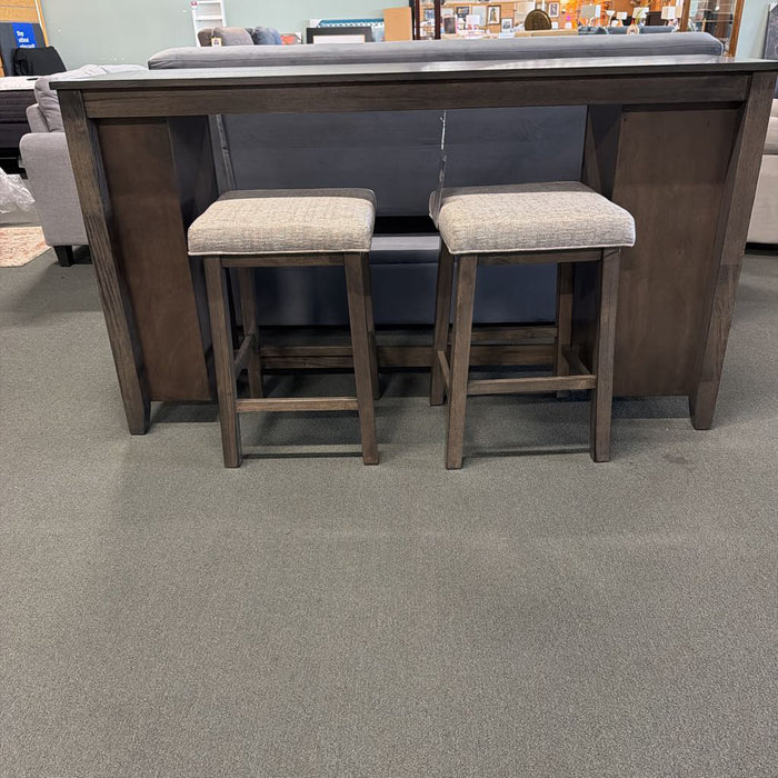 CHURON BAR TABLE WITH 2 STOOLS
