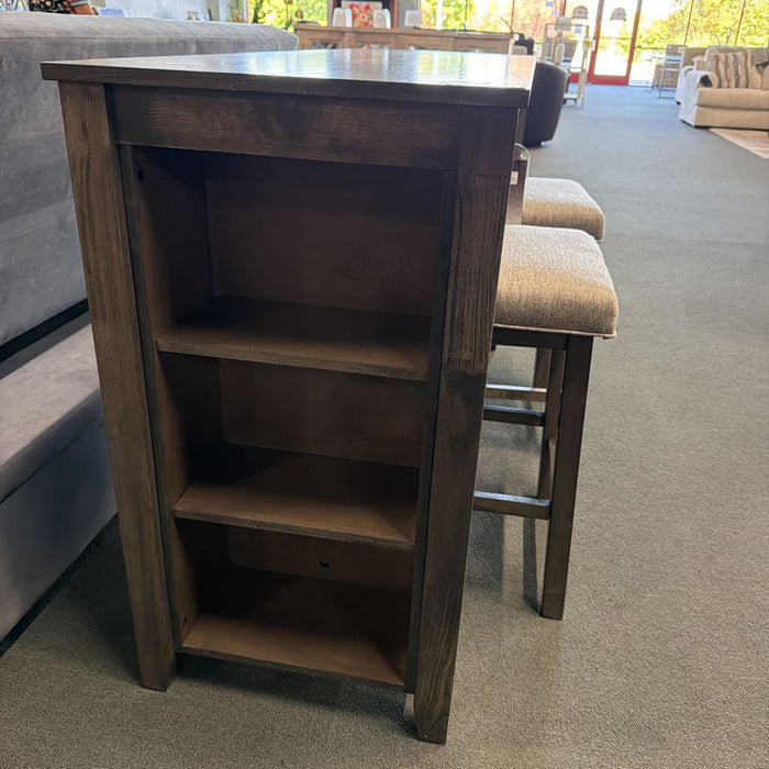 CHURON BAR TABLE WITH 2 STOOLS