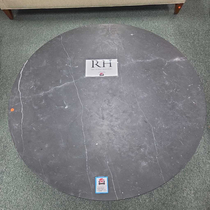 RH MARBLE PLINTH COFFEE TABLE SKH