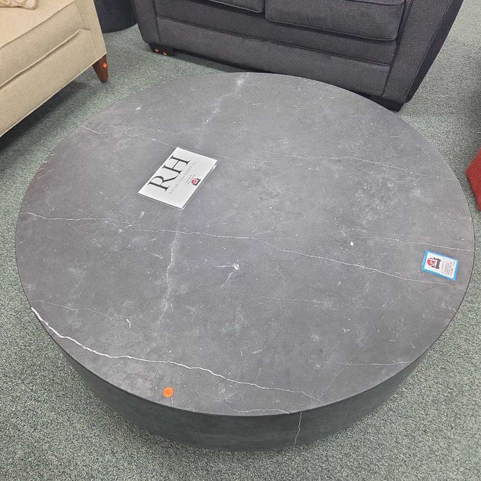 RH MARBLE PLINTH COFFEE TABLE SKH
