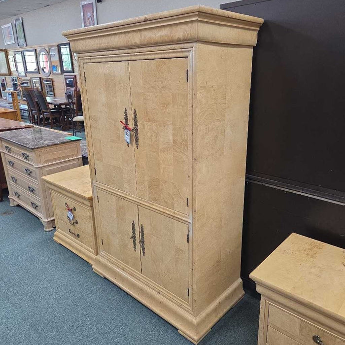 HENREDON ARMOIRE BKS