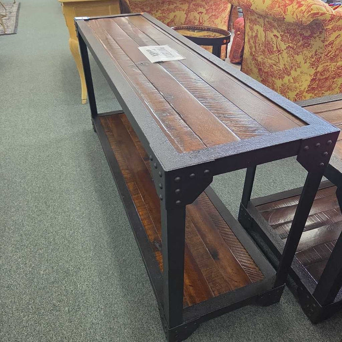 POTTERY BARN SOFA TABLE ALK