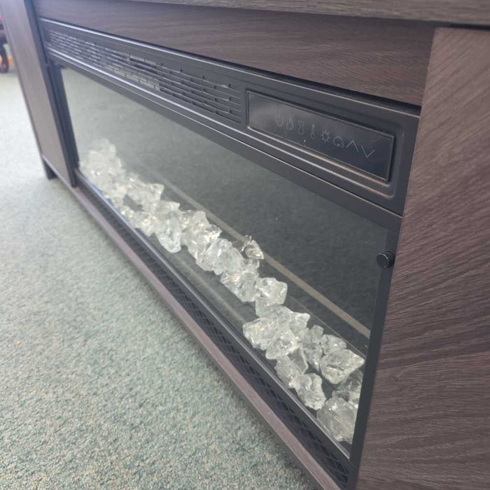 FIREPLACE TV STAND ALK